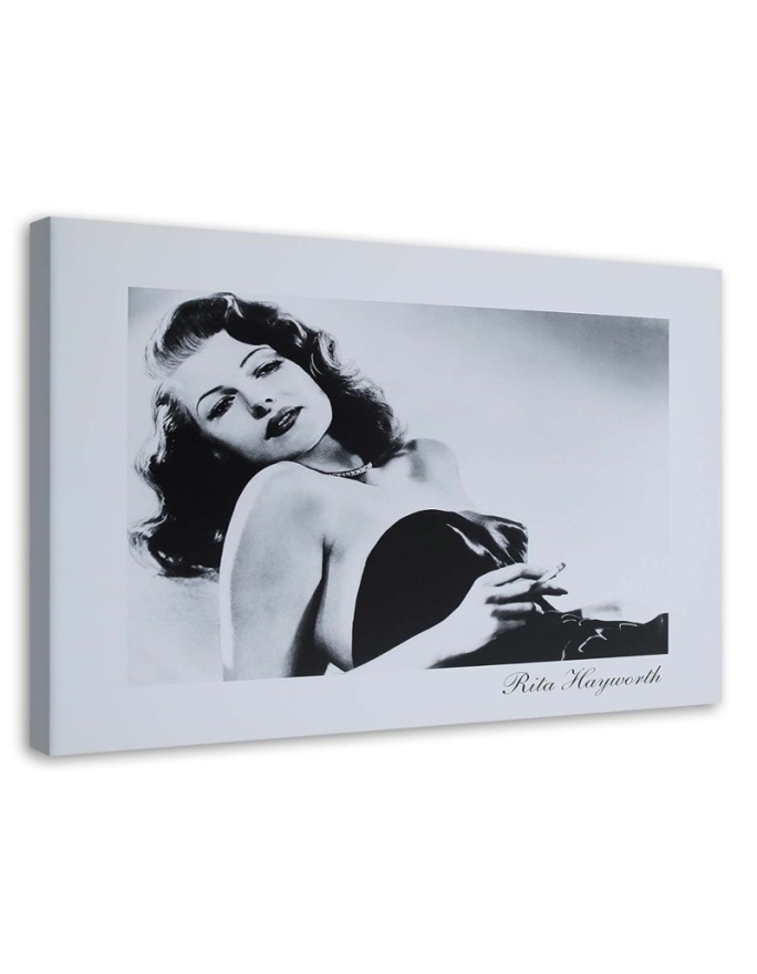 Rita Hayworth portrait of a diva - Pictures on Canvas of actors and actresses | FEEBY