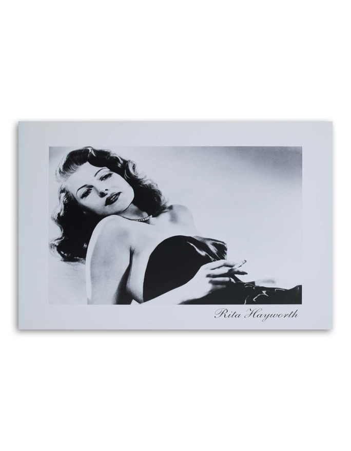 Rita Hayworth portrait of a diva - Pictures on Canvas of actors and actresses | FEEBY