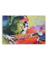 Pictures on Canvas for a room printed on canvas - Kurt Cobain abstract | FEEBY