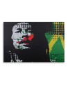 Pictures for the room printed on canvas - Bob Marley portrait | FEEBY