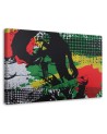 Modern Canvas paintings - Bob Marley reggae legend | FEEBY