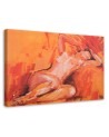 Modern Canvas paintings - Female nude abstract | FEEBY