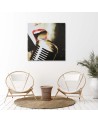 Modern Canvas paintings on canvas - Mouth of a singing woman | FEEBY