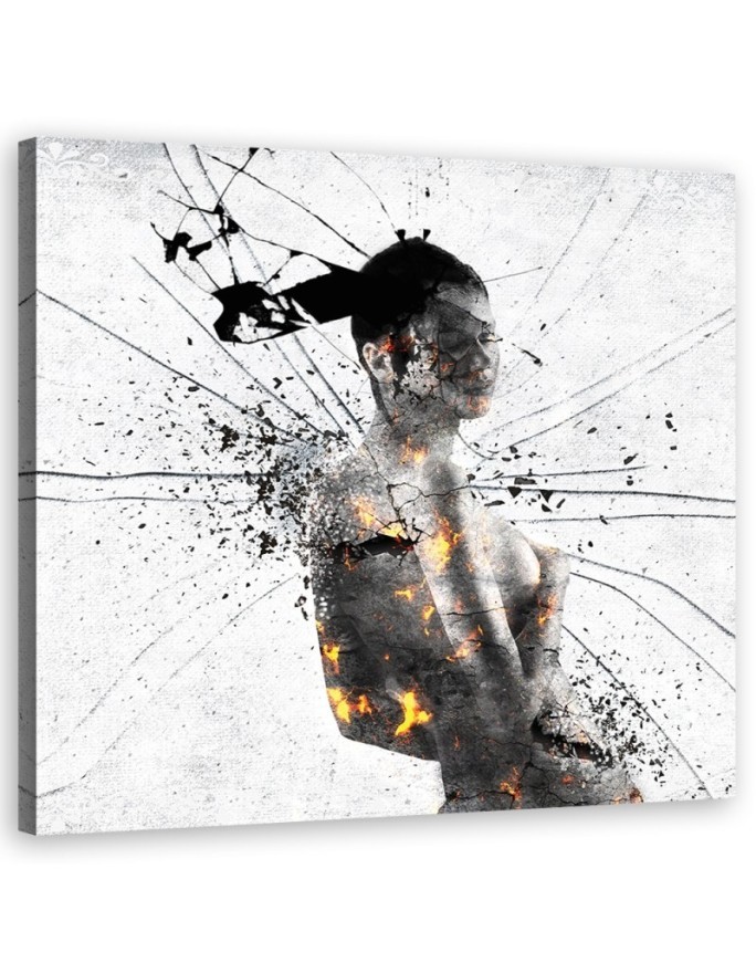 Modern Canvas paintings on canvas - Woman abstract | FEEBY