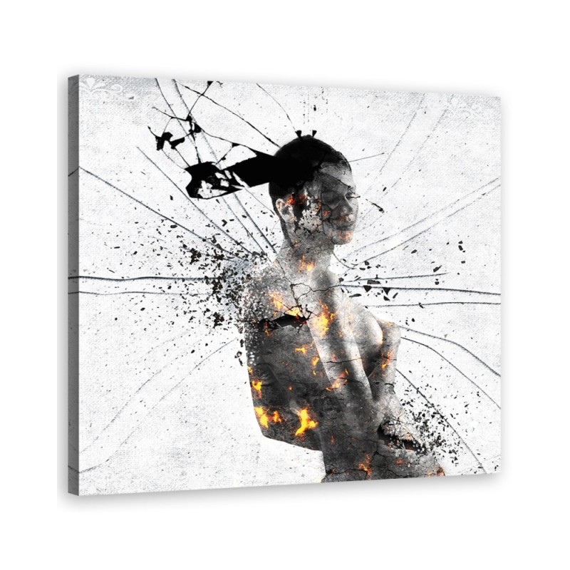 Modern Canvas paintings on canvas - Woman abstract | FEEBY