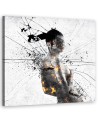 Modern Canvas paintings on canvas - Woman abstract | FEEBY