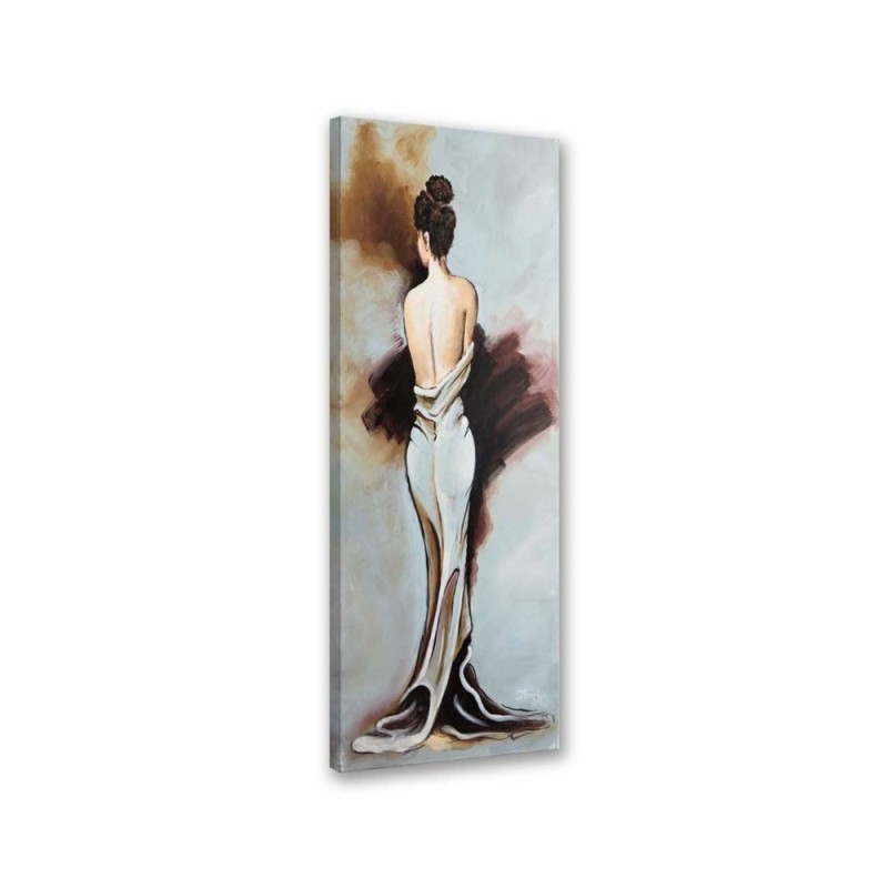 Canvas prints for living room - Woman in a dress | FEEBY