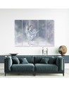 Modern wall painting - Ballerina dancing | FEEBY
