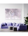 Ballerina dancing - Multipart canvas painting | FEEBY