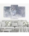 Ballerina pirouette - Multipart Canvas print for the living room | FEEBY