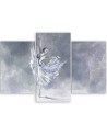 Ballerina pirouette - Multipart Canvas print for the living room | FEEBY