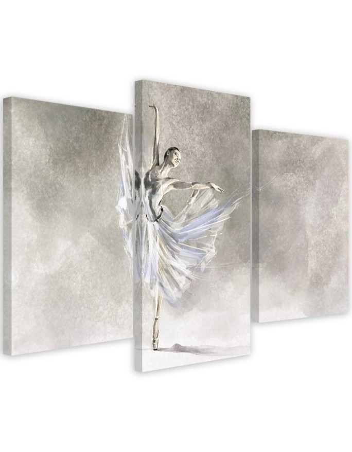 Pictures for the room printed on canvas - Ballerina's pirouette | FEEBY