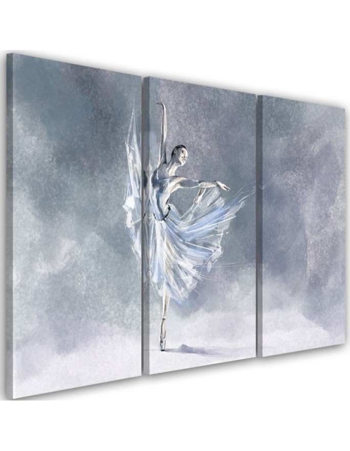 Canvas print for the room printed on canvas - Ballerina pirouette | FEEBY