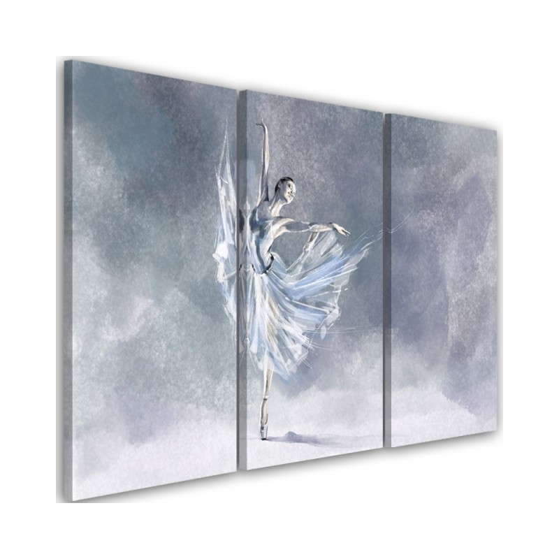 Canvas print for the room printed on canvas - Ballerina pirouette | FEEBY