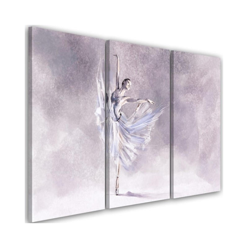 Canvas print room Canvas print - Ballerina's pirouette | FEEBY