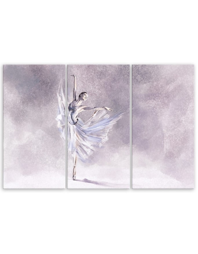 Canvas print room Canvas print - Ballerina's pirouette | FEEBY