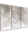 Oriental Canvas print - Piruet of the ballerina | FEEBY