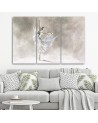 Oriental Canvas print - Piruet of the ballerina | FEEBY