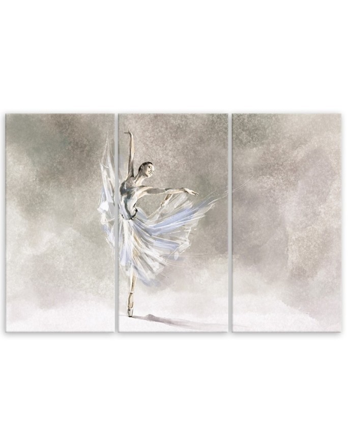 Oriental Canvas print - Piruet of the ballerina | FEEBY