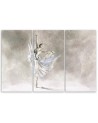 Oriental Canvas print - Piruet of the ballerina | FEEBY