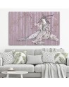 Oriental Canvas print - Traditional Japanese geisha | FEEBY