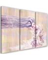 Woman with long hair - Canvas print for the living room | FEEBY