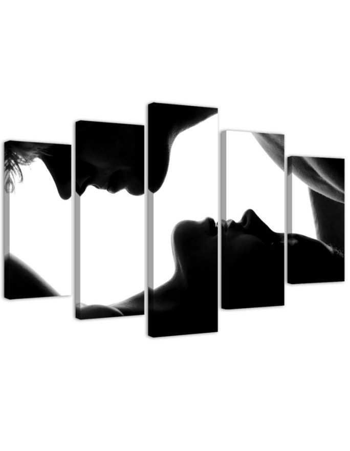 Pictures for the room printed on canvas - Kiss | FEEBY