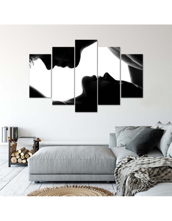 Pictures for the room printed on canvas - Kiss | FEEBY
