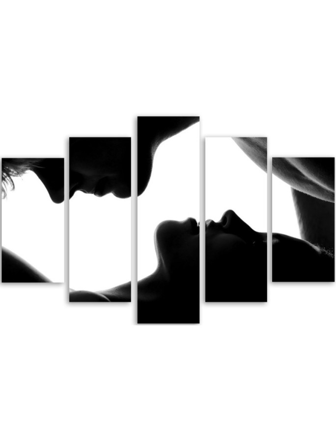 Pictures for the room printed on canvas - Kiss | FEEBY