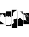 Pictures for the room printed on canvas - Kiss | FEEBY
