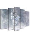 Pirouette ballerina dance - Paintings for the living room | FEEBY