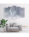 Pirouette ballerina dance - Paintings for the living room | FEEBY