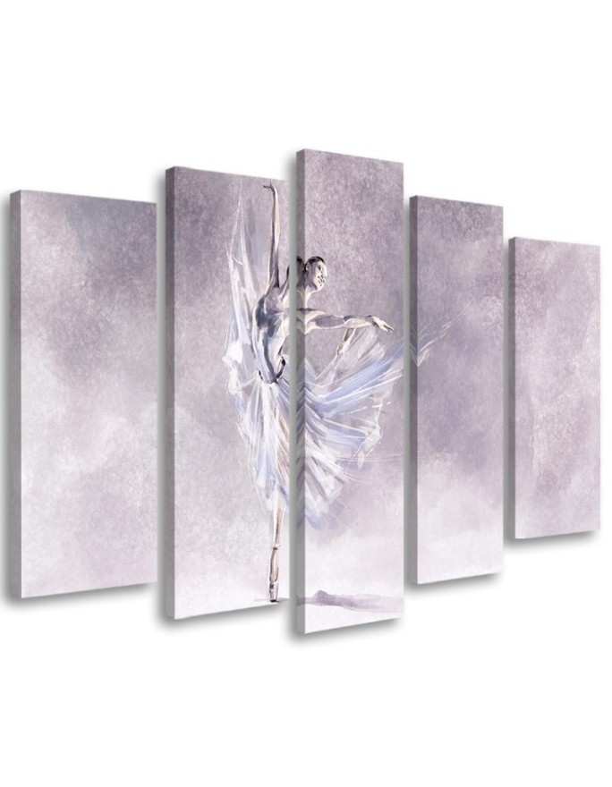Piruet dancing ballerina - Paintings for the living room | FEEBY