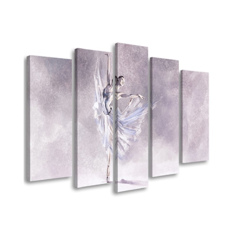 Piruet dancing ballerina - Paintings for the living room | FEEBY