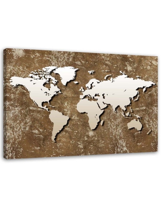 Canvas office paintings - Retro old world map. Buy now| | FEEBY