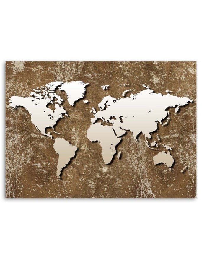 Canvas office paintings - Retro old world map. Buy now| | FEEBY