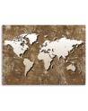Canvas office paintings - Retro old world map. Buy now| | FEEBY