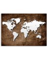 Antique World Maps - Canvas prints for the office | FEEBY