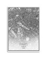 Paris - City plan - Pictures for the office. Buy now| | FEEBY