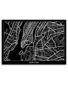 New York City plan - Pictures on Canvas for the office | FEEBY