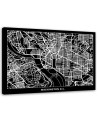 Washington DC city plan - Pictures on Canvas for the office | FEEBY