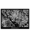 Washington DC city plan - Pictures on Canvas for the office | FEEBY