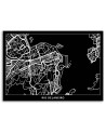 Canvas office paintings - Rio de Janeiro city plan | FEEBY