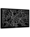 Canvas prints for office - Rome city plan| FEEBY