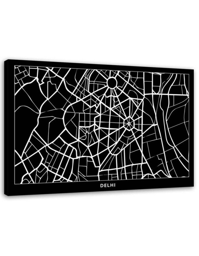 Delhi city plan - Pictures for the office | FEEBY