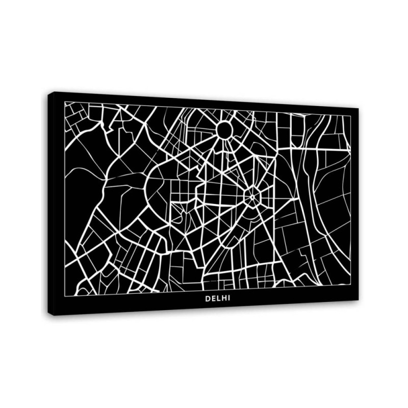 Delhi city plan - Pictures for the office | FEEBY
