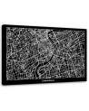 Shanghai city plan - Pictures on Canvas for the office | FEEBY