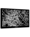 Vienna city plan - Canvas Pictures for the office | FEEBY