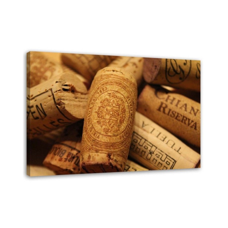Canvas prints for the kitchen - Wine corks | FEEBY
