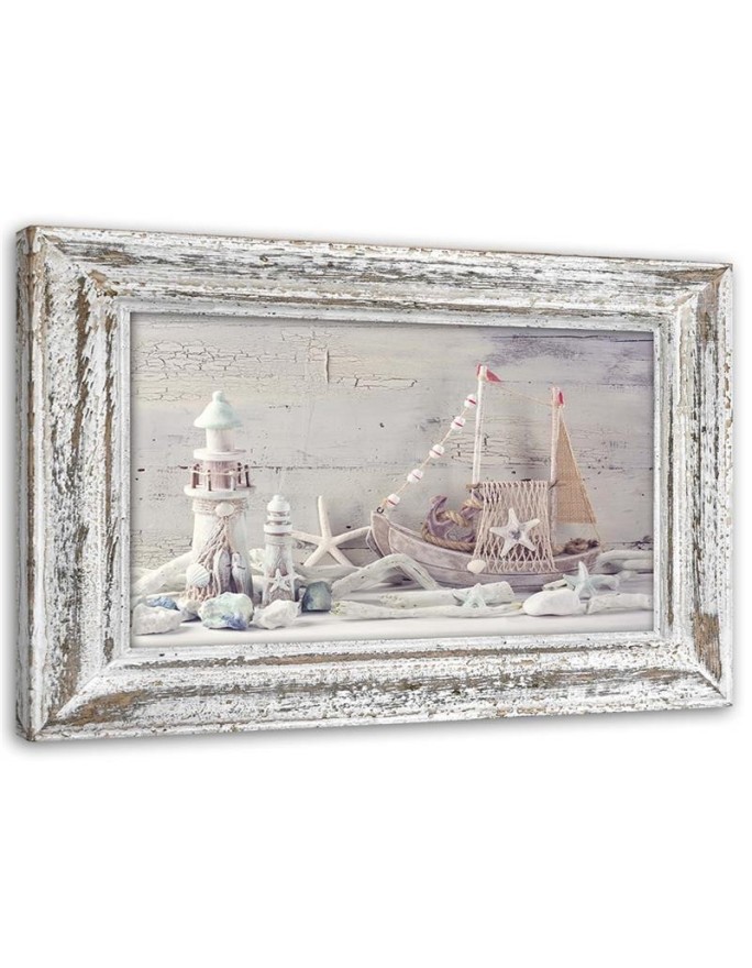 Canvas prints for the living room - Still life shabby chic | FEEBY